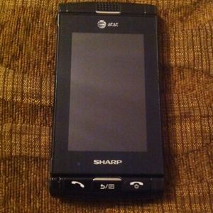 RESERVED AT&TSharp touch screen and keyboard phone