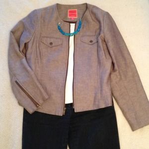 Brown jacket, size medium.