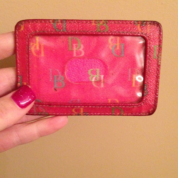 REDUCED🌼Dooney&Bourke license&credit card holder - Picture 1 of 3