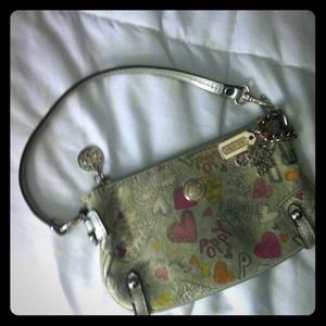 Coach Poppy wristlet