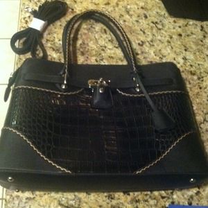 Hermes birkin inspired brand new crocodile