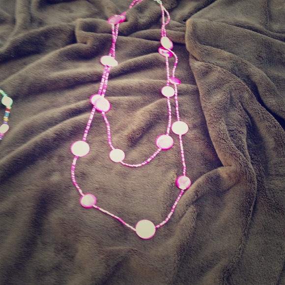 Hot Pink Neckalace