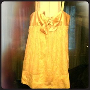 Bcbg yellow dress