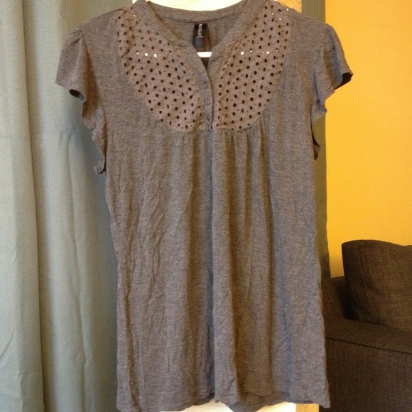 Cotton On grey top size L