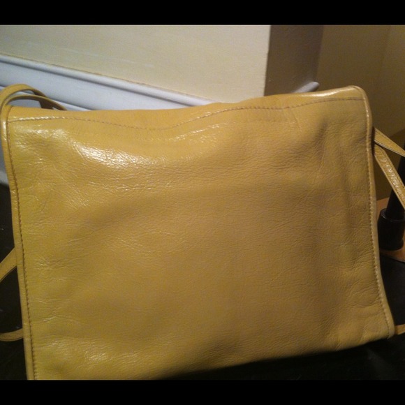 Butter Cream Leather Handbag Florence Italy - Picture 4 of 4