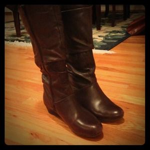 Dark brown ALDO boots