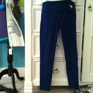 Blue Abercrombie Yoga Pants