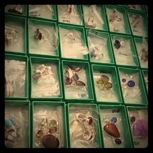 .925 Gemstone Jewelries Brand New w/o TAG