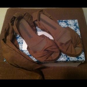 💗RESERVED💗Marc by MJ lace up sandals