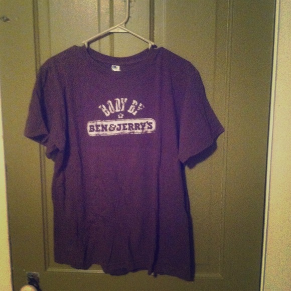Grey Ben and Jerry's tshirt