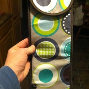 A brand new thirty one flat iron case