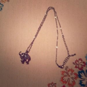 A elephant necklace