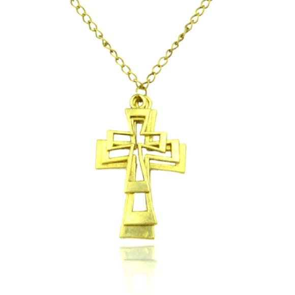 Vintage Holy Cross representing the Holy Trinit
