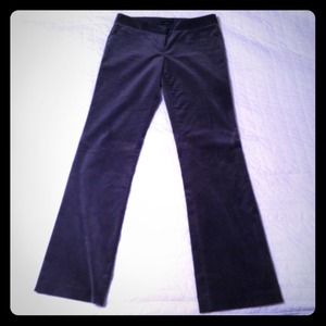 The Limited, Drew Fit, Charcoal Velvet pants, sz 2