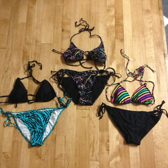 Pac Sun and Wet Seal swim suits