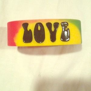 Rubber bracelet