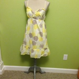 Old Navy Yellow Sundress & anchor tank bundle $10