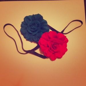 Flower hair bands