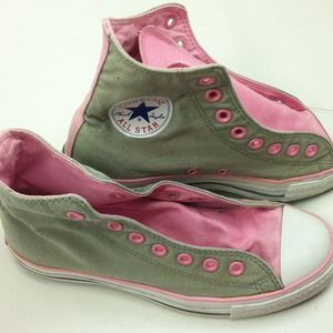 Like New Converse. Pink and Grey
