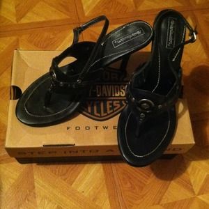 Harley-Davidson high heel shoes