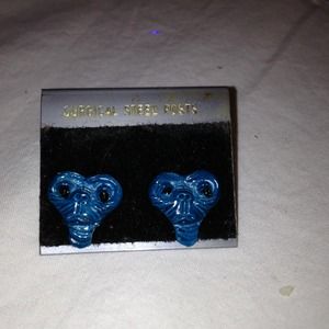 E.T earrings