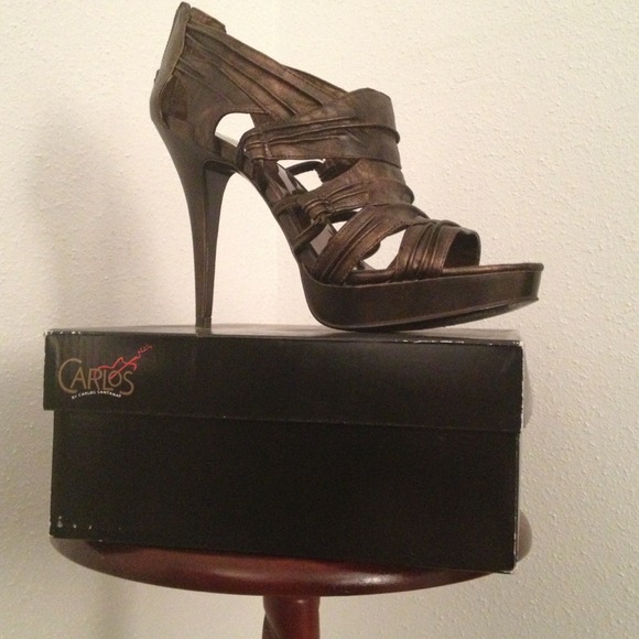 Bronze shoes
