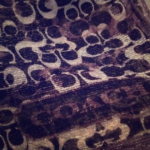 COACH scarf
