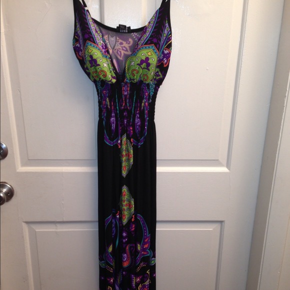 Long, Multi Colored Dress