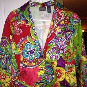 Chico's Additions jacket: worn once, size 3