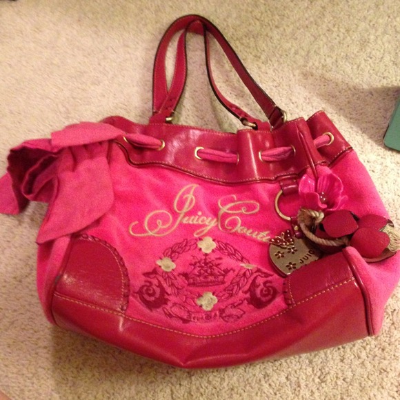Pink Juicy Couture purse