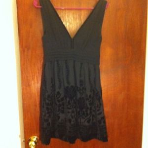 Beautiful black on black H&M dress