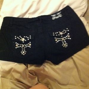 Studded shorts