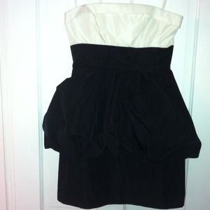 BCBG cocktail dress size 6. Badgley Mischka as 8.5