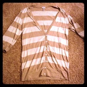 Splendid Striped Cardigan