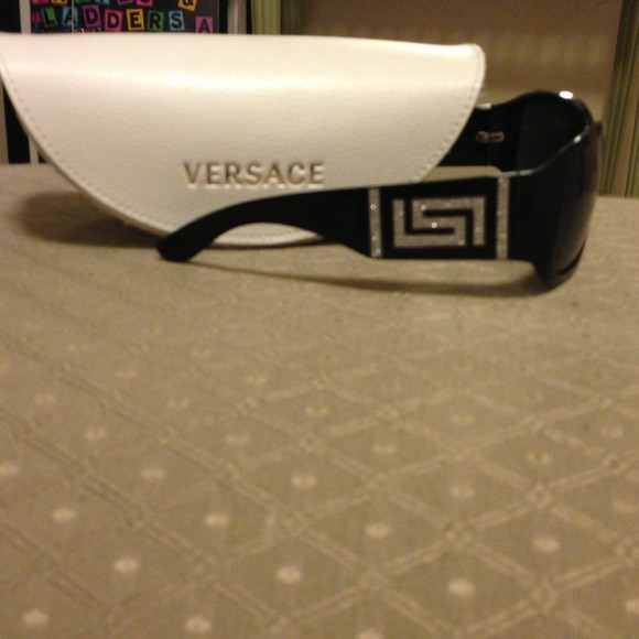 Authentic Black Versace Sunglasses