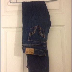 BUNDLE!! Hollister straight legged jeans.