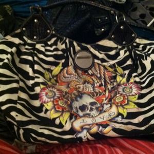 Zebra print purse!!!