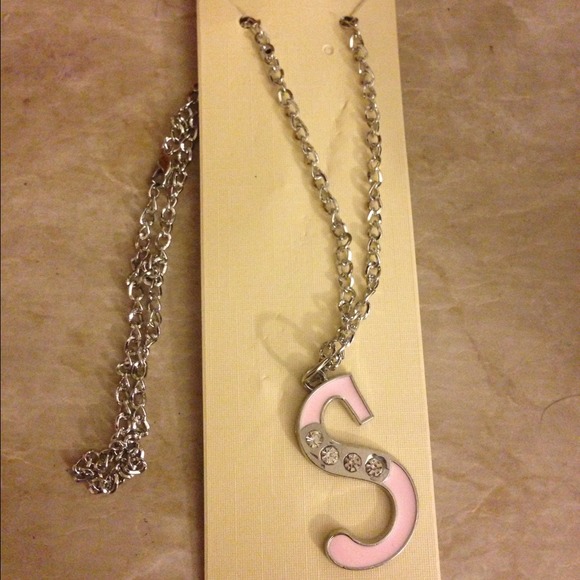 Necklace letter S
