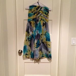 REDUCED: Nicole Miller silk chiffon dress