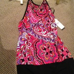Bright Patterned Halter