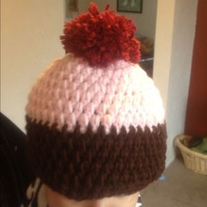 Knitted beanie for babies or kids!