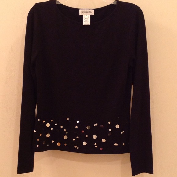 Jones of New York Sequined Top