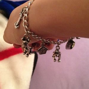 Disney Dogs Charm Bracelet