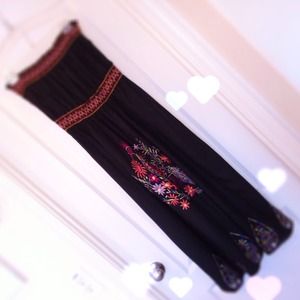 Black Spanish style dress