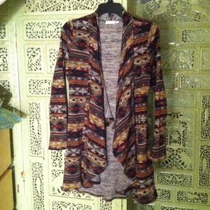 Chic Aztec sweater!
