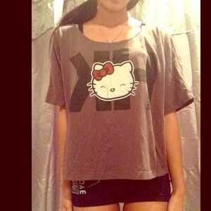 Hello kitty top (reserved)