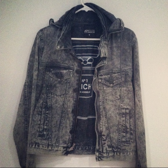 JOYRICH Outerwear - JOYRICH Acid Wash Denim Jacket