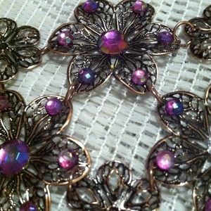 Necklace and earrings