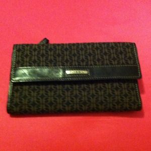 Authentic Brown n Black Fossil Wallet