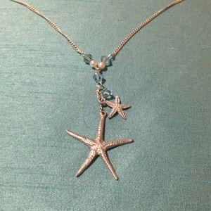 🚫SOLD🚫Sterling silver starfish necklace